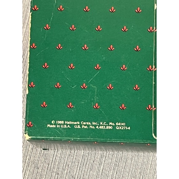 Ornament Xmas Holiday Betsey Clark Home For Christmas Glass Collector's Hallmark - Picture 5 of 5